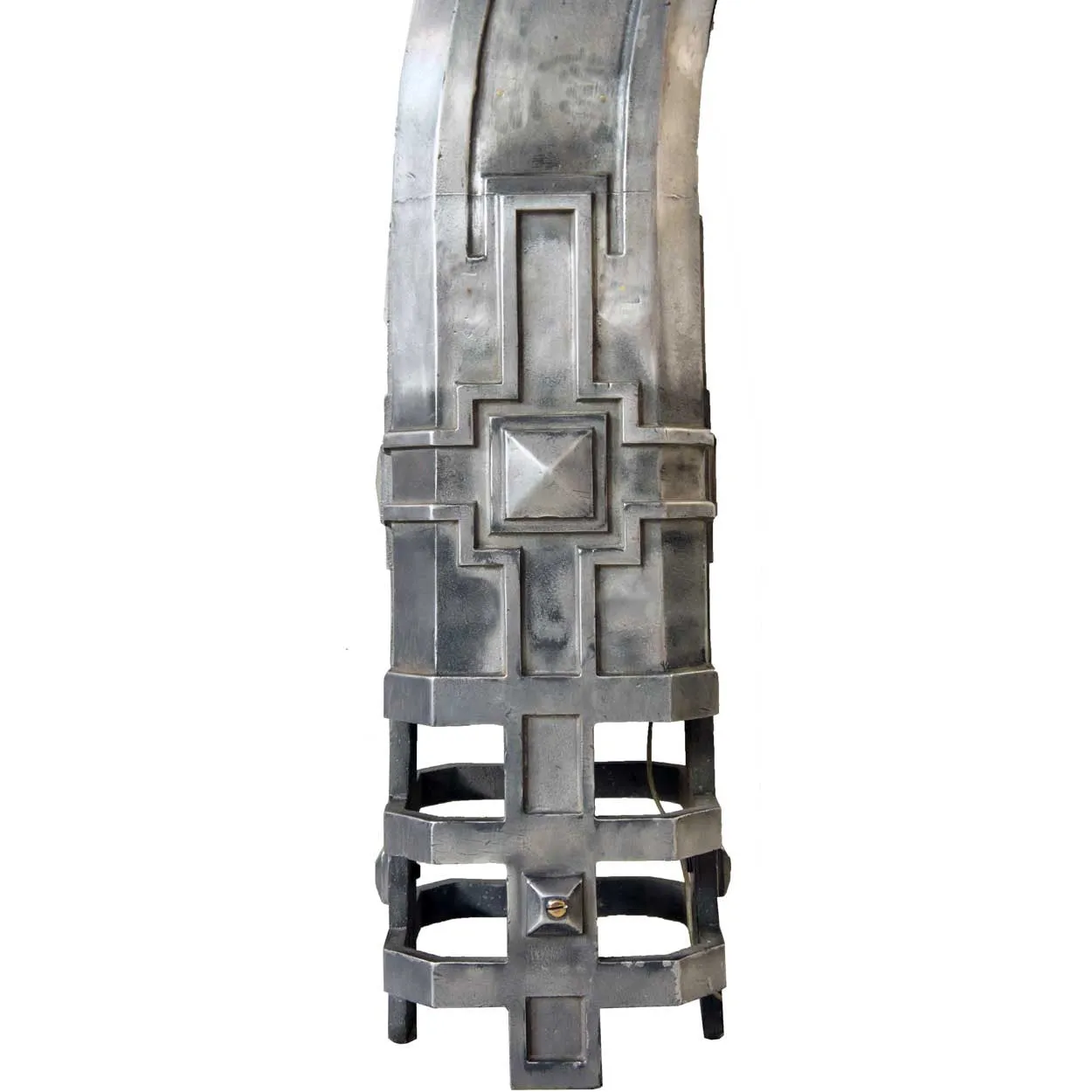 Rare American Chicago Historic Burnham Harbor Cast Aluminum Exterior Street Light