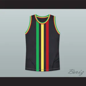 Rasta Style Jamaica Basketball Jersey 3