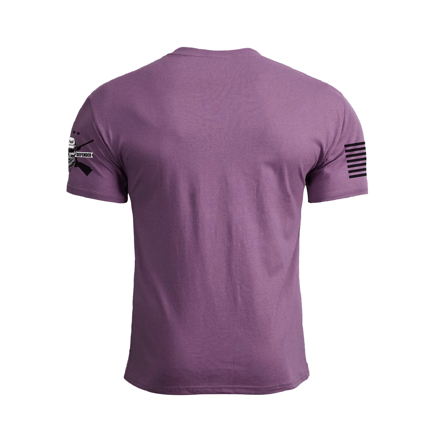 RETRO SPARTAN USA FLAG 100% COTTON GRAPHIC TEE