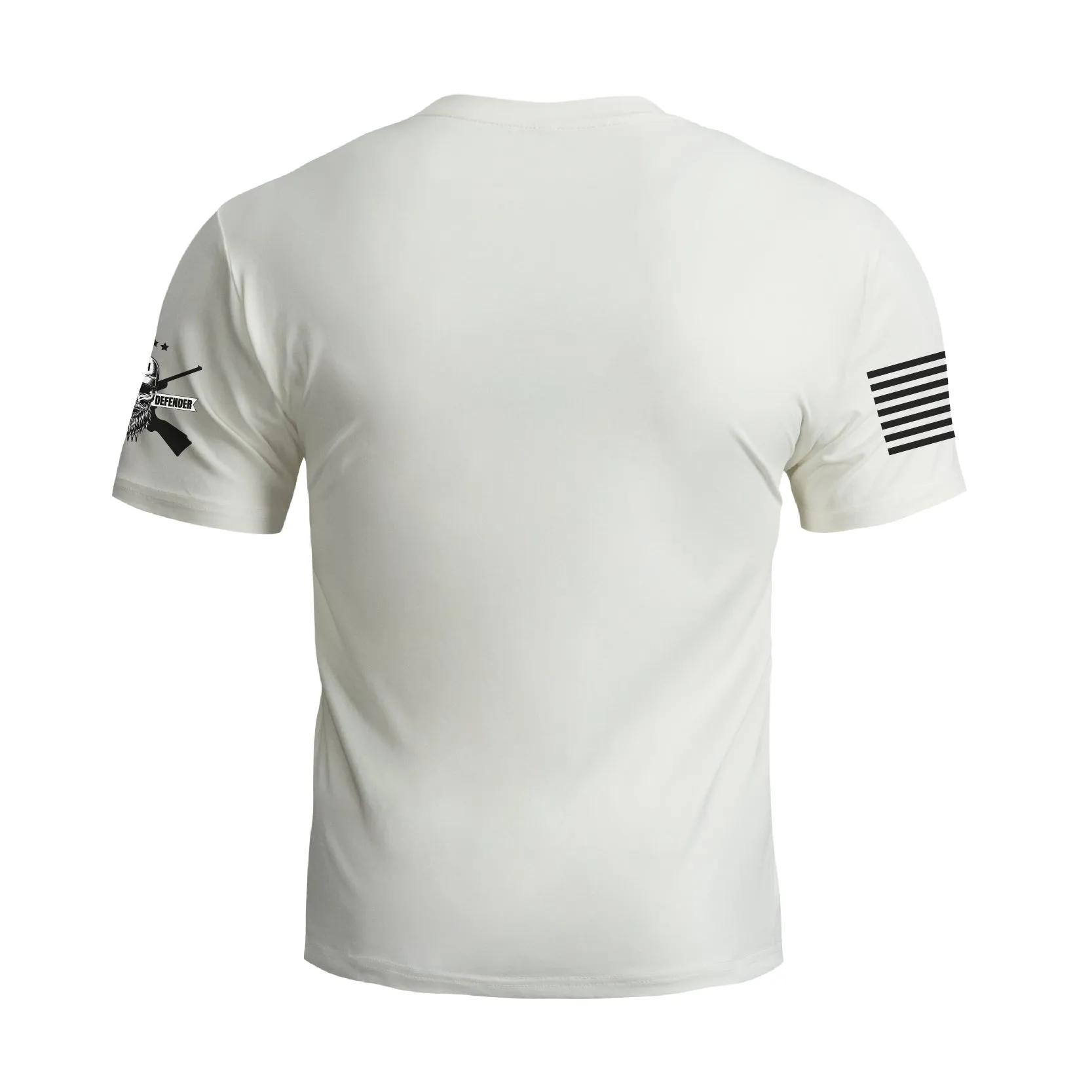 RETRO SPARTAN USA FLAG 100% COTTON GRAPHIC TEE