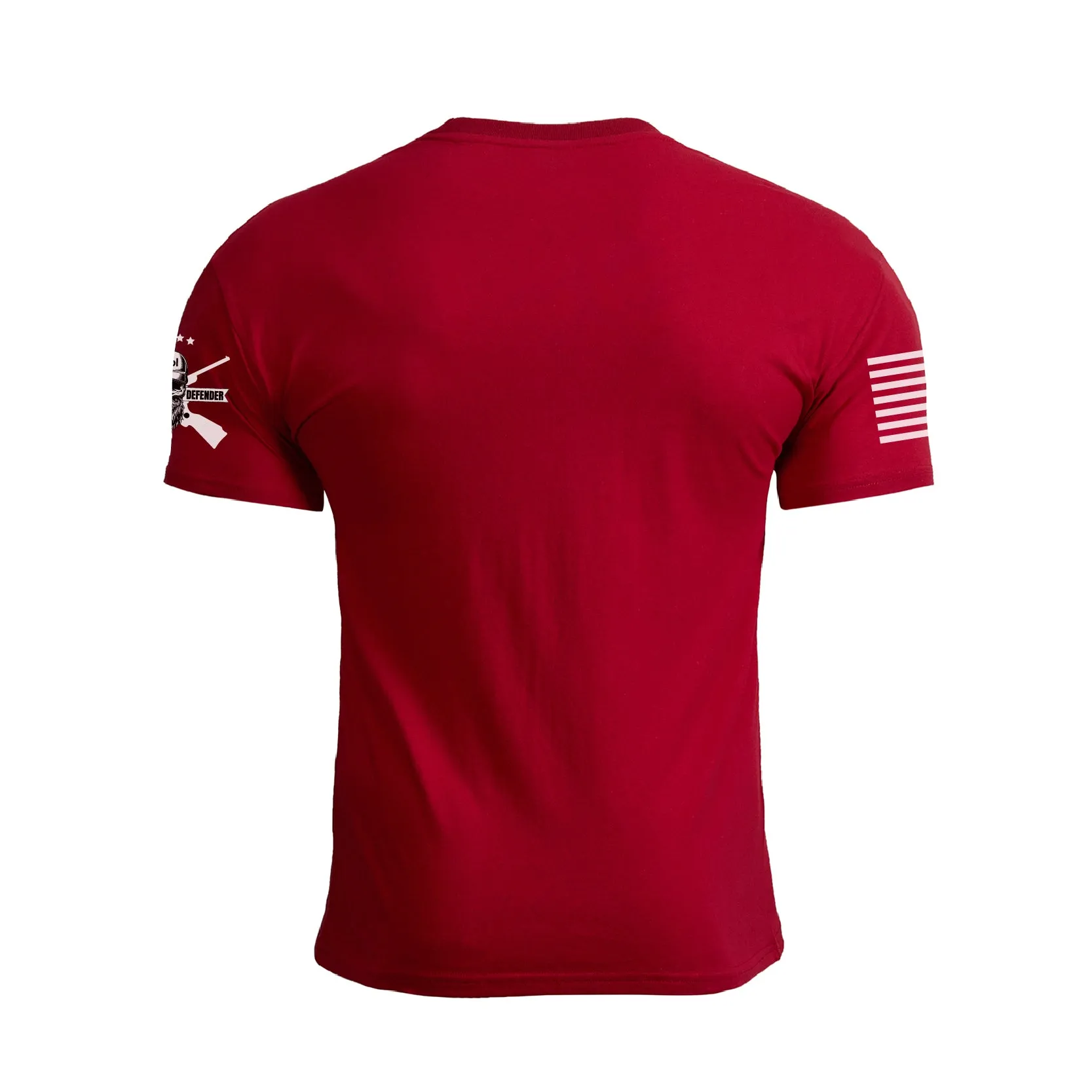 RETRO SPARTAN USA FLAG 100% COTTON GRAPHIC TEE
