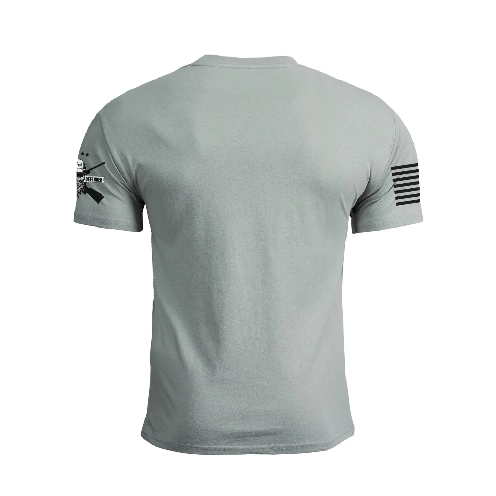 RETRO SPARTAN USA FLAG 100% COTTON GRAPHIC TEE