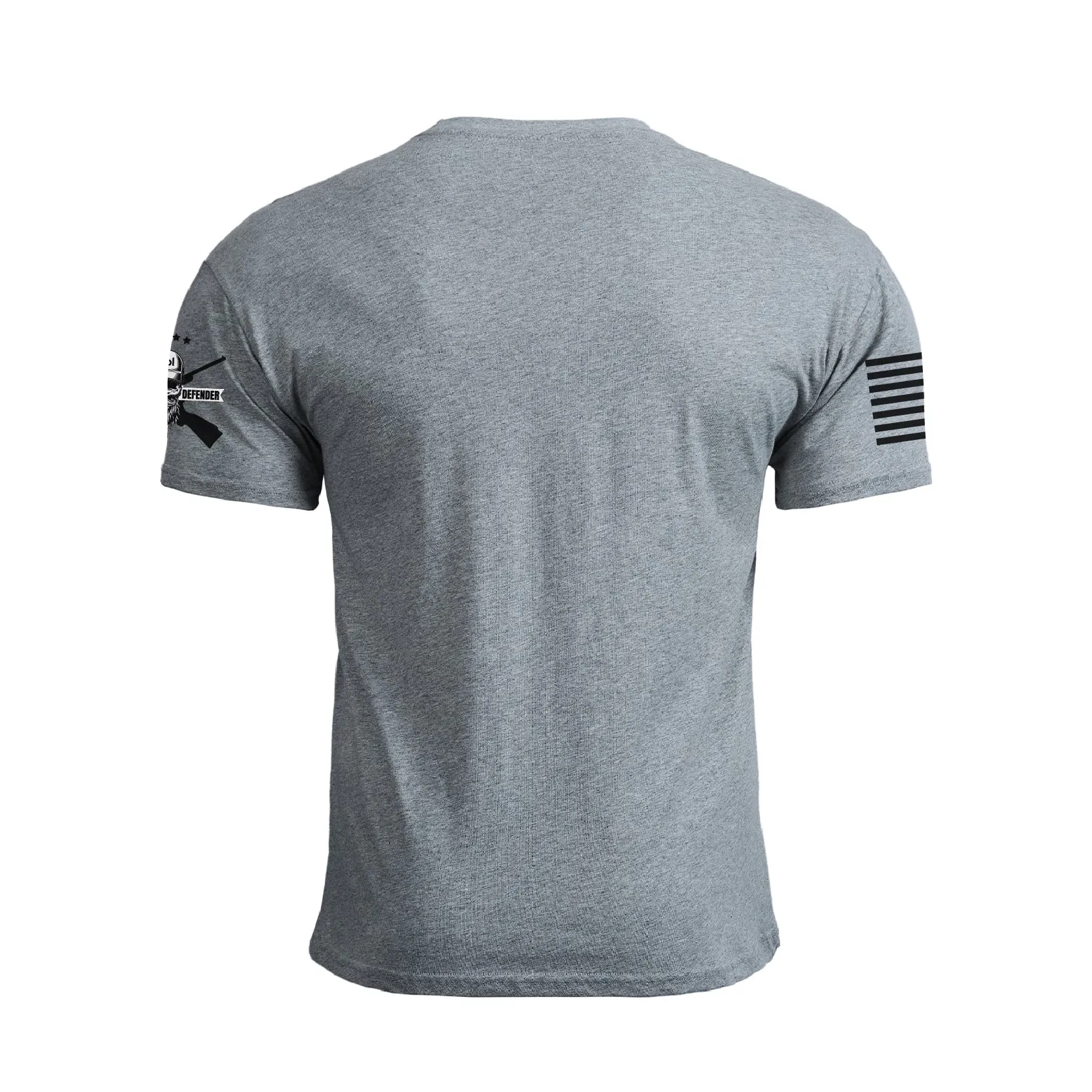 RETRO SPARTAN USA FLAG 100% COTTON GRAPHIC TEE