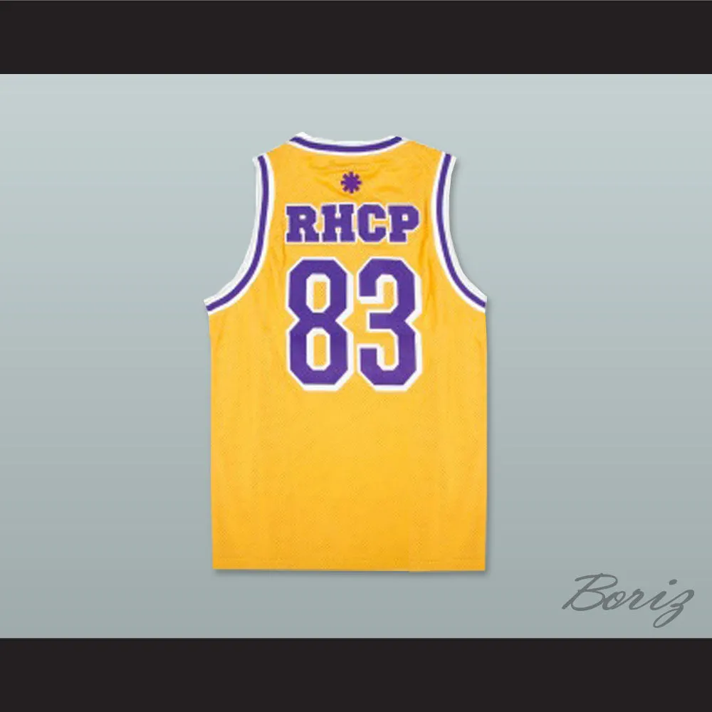 RHCP 83 Yellow Basketball Jersey