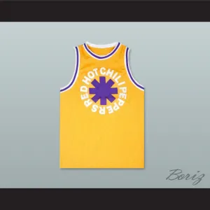 RHCP 83 Yellow Basketball Jersey