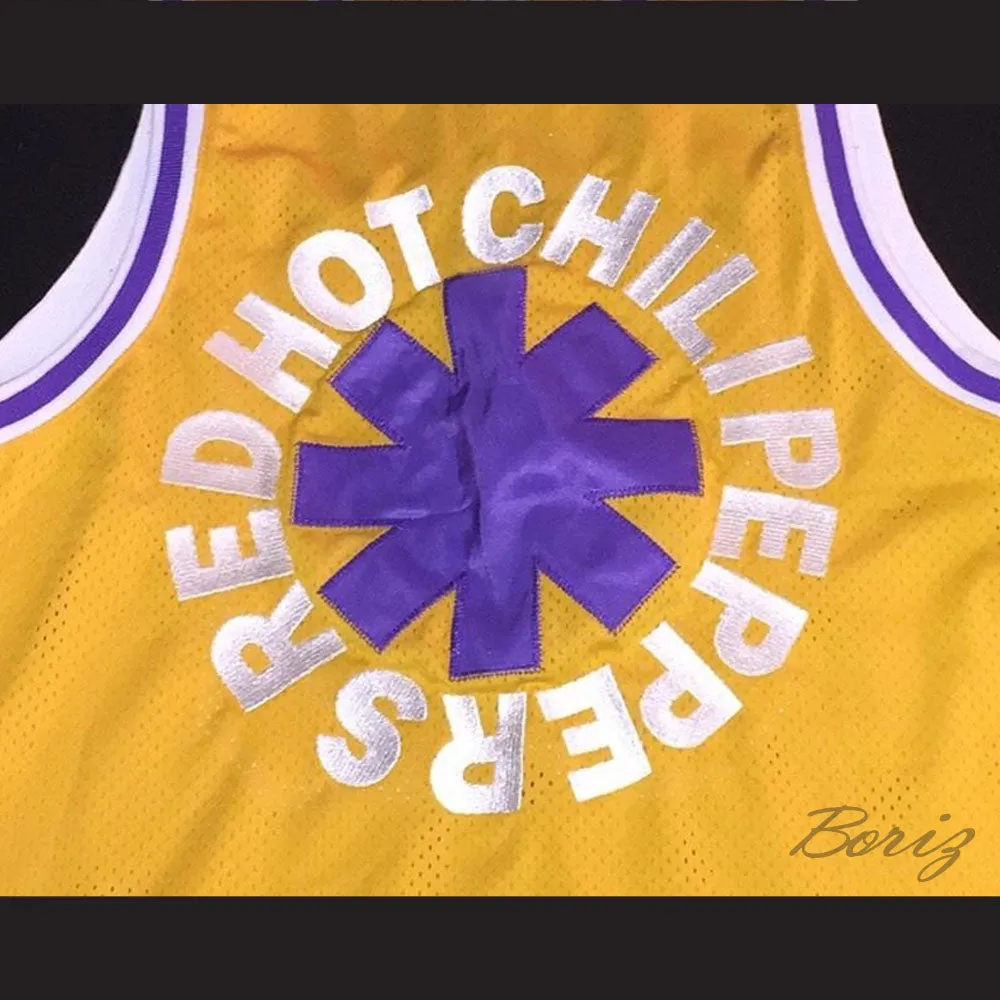 RHCP 83 Yellow Basketball Jersey
