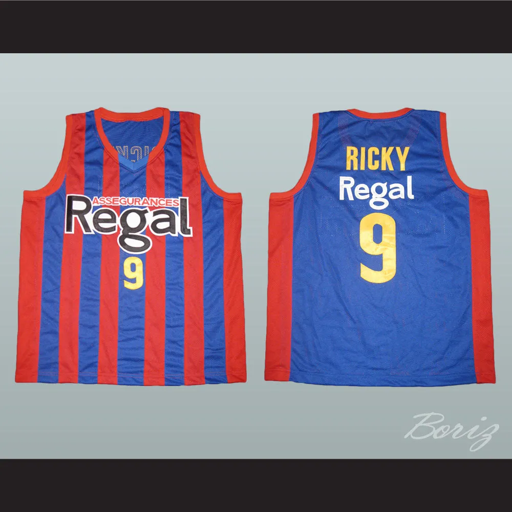 Ricky Rubio 9 Barcelona Spain Basketball Jersey