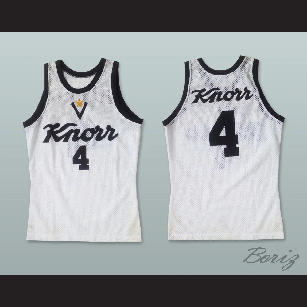 Roberto Brunamonti 4 Knorr Bologna Basketball Jersey