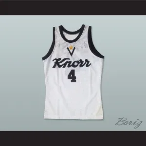 Roberto Brunamonti 4 Knorr Bologna Basketball Jersey