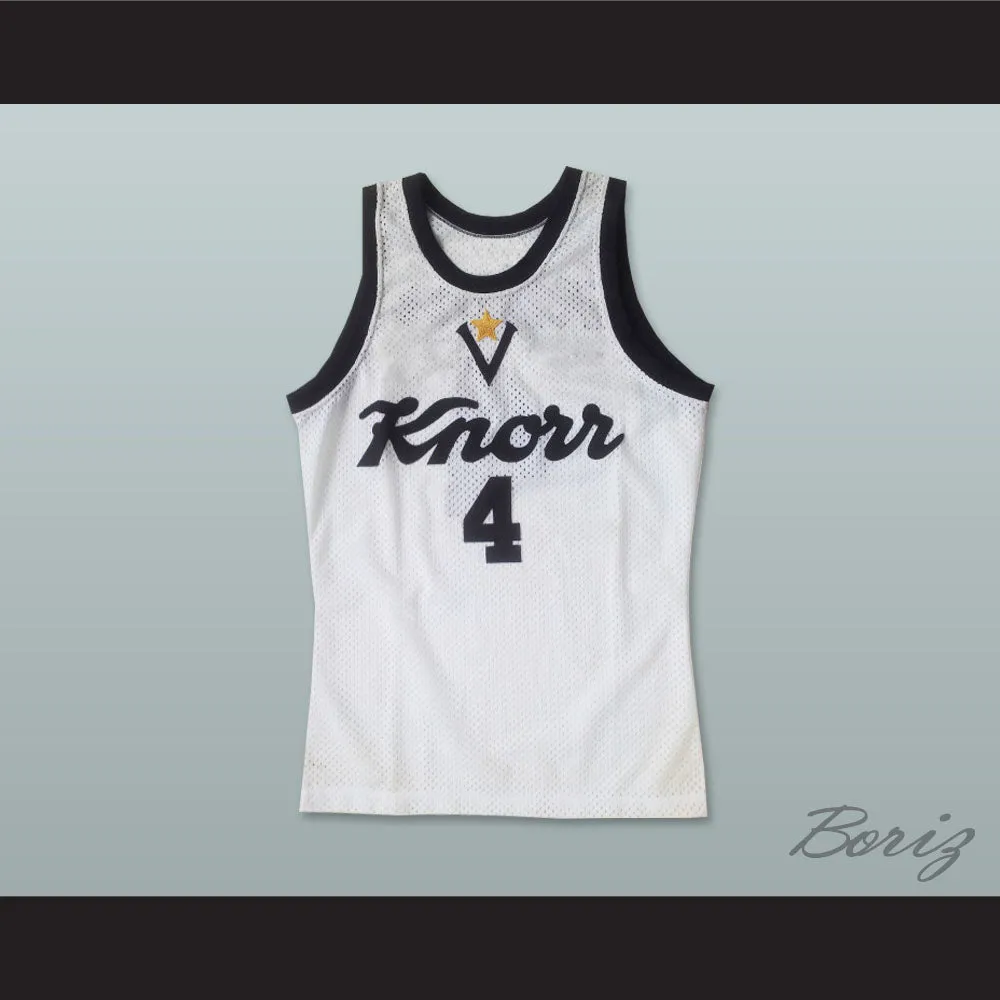 Roberto Brunamonti 4 Knorr Bologna Basketball Jersey