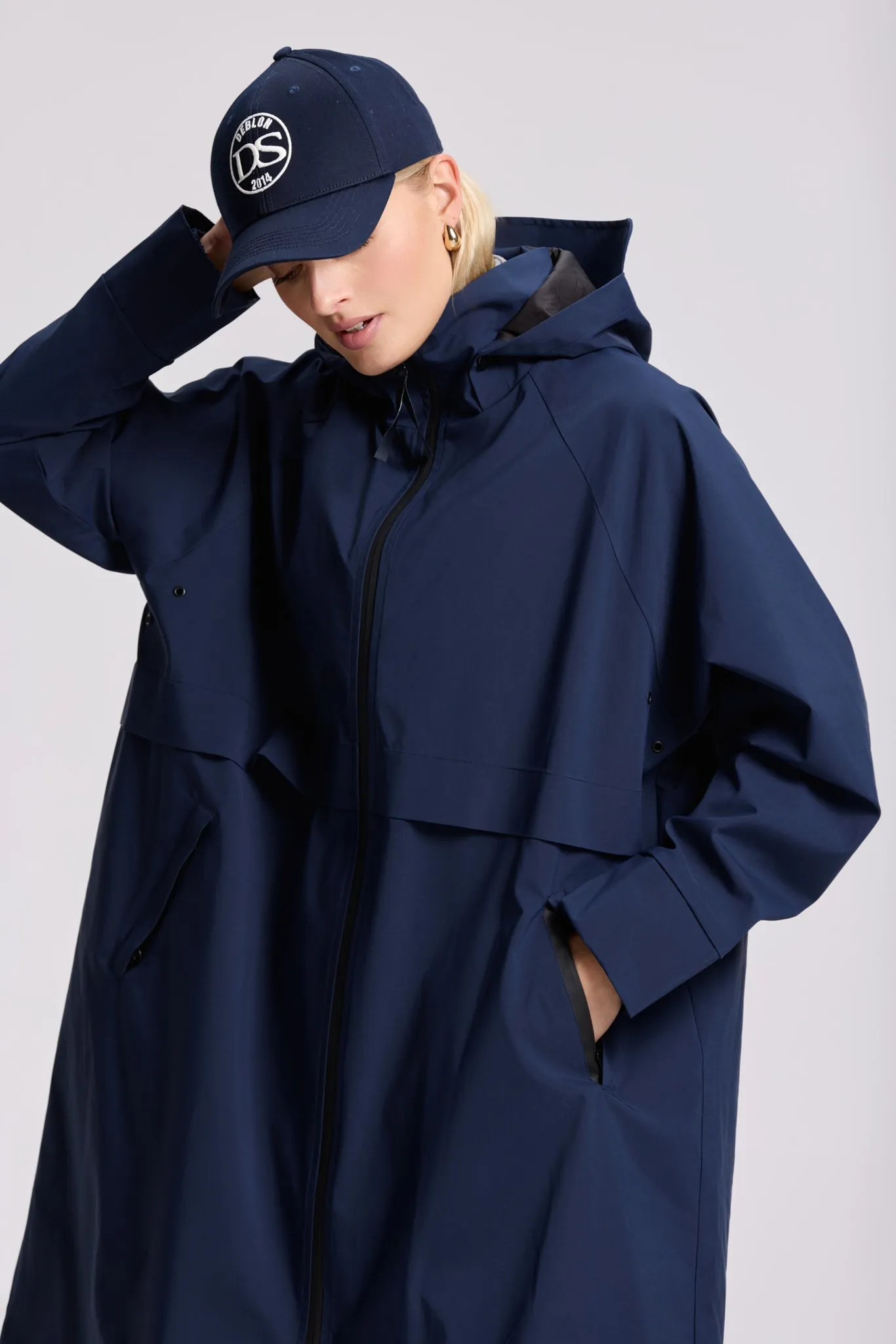 Romy Raincoat | Navy