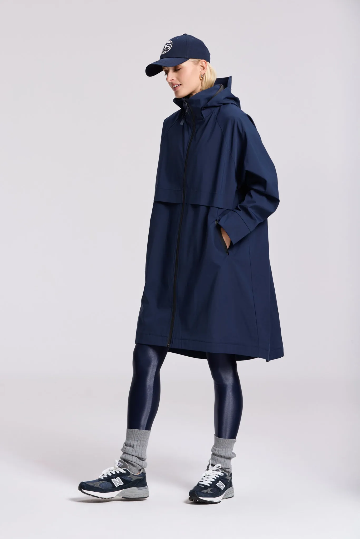 Romy Raincoat | Navy