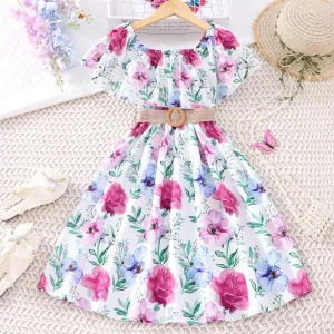 Rose Short Sleeves Dress