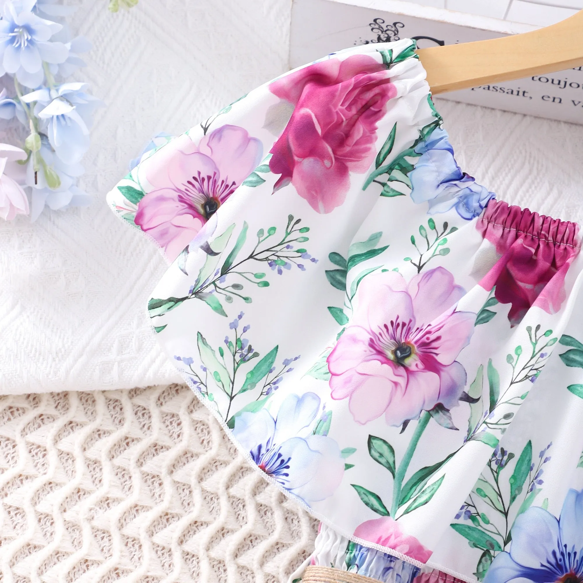 Rose Short Sleeves Dress
