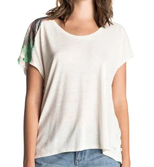 Roxy Fashion Dolman Palm Sundays T-Shirt - Sand