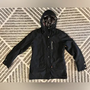 ROXY Large Black Flight Dry 10K Thinsulate Snow Skiing Ciat Jacket Orig $220