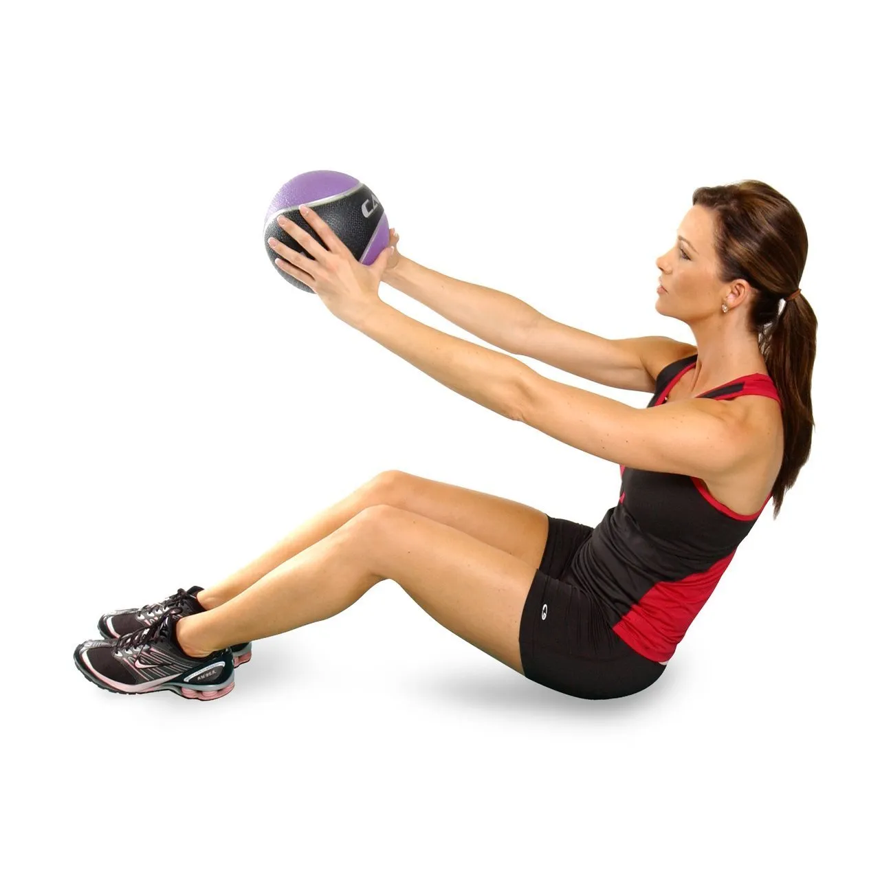 Rubber Medicine Ball - 6 Lb