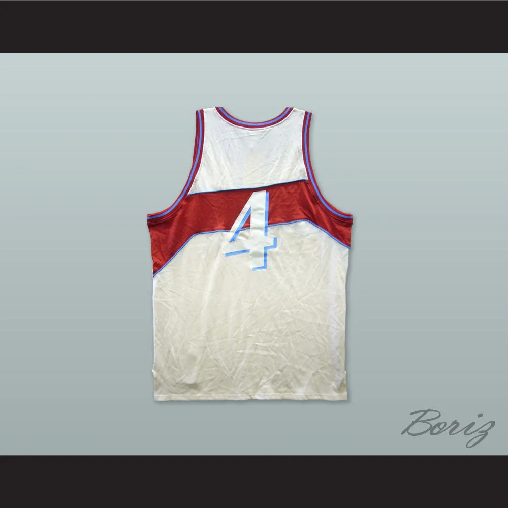 Rucker Park New Breed 4 White Basketball Jersey
