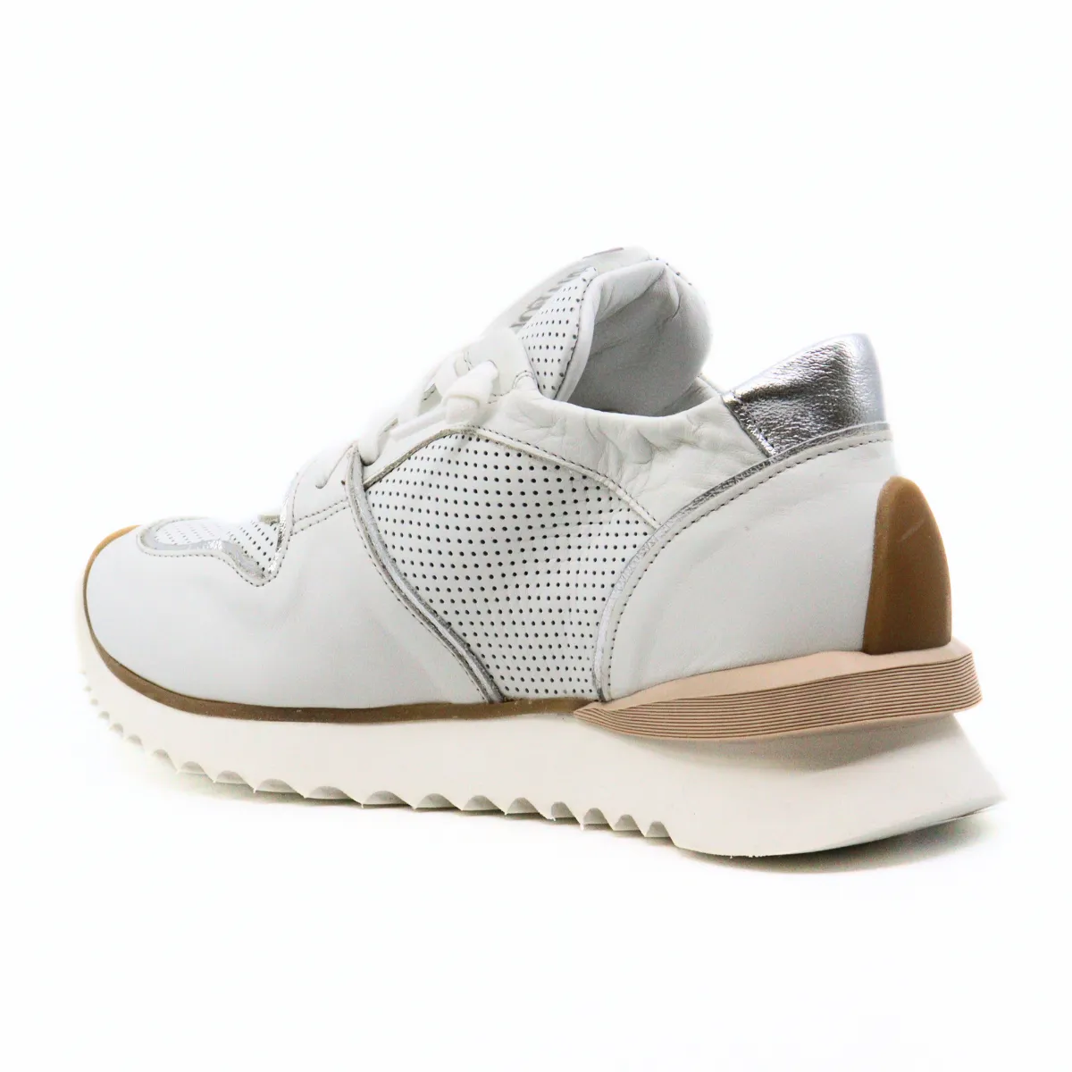 Ruffle Drill White