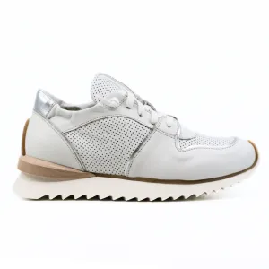 Ruffle Drill White