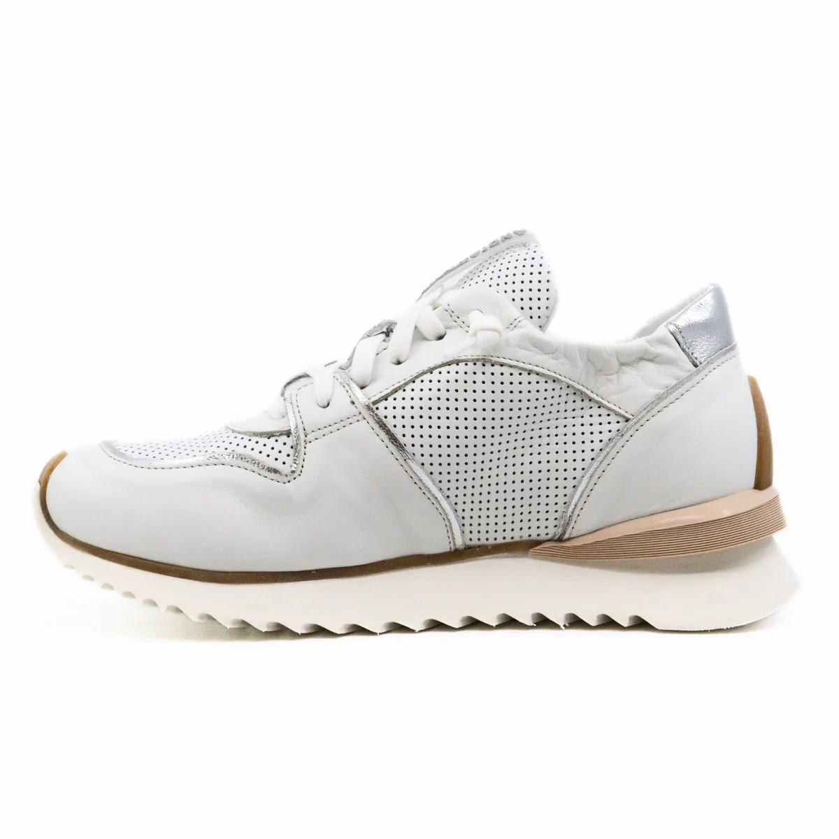 Ruffle Drill White