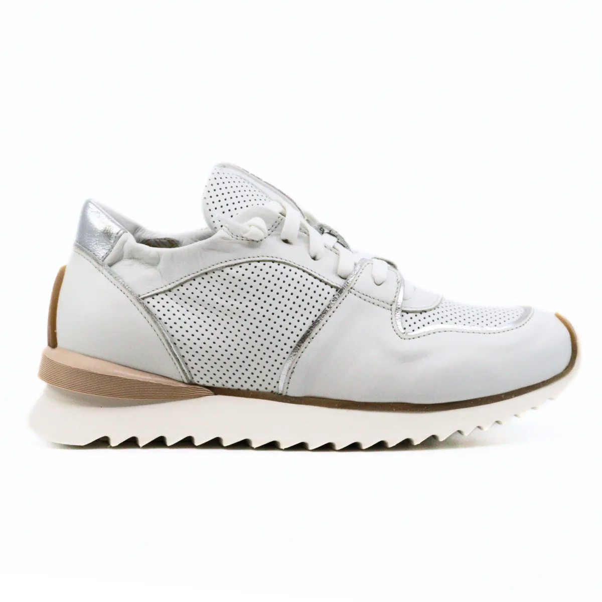 Ruffle Drill White