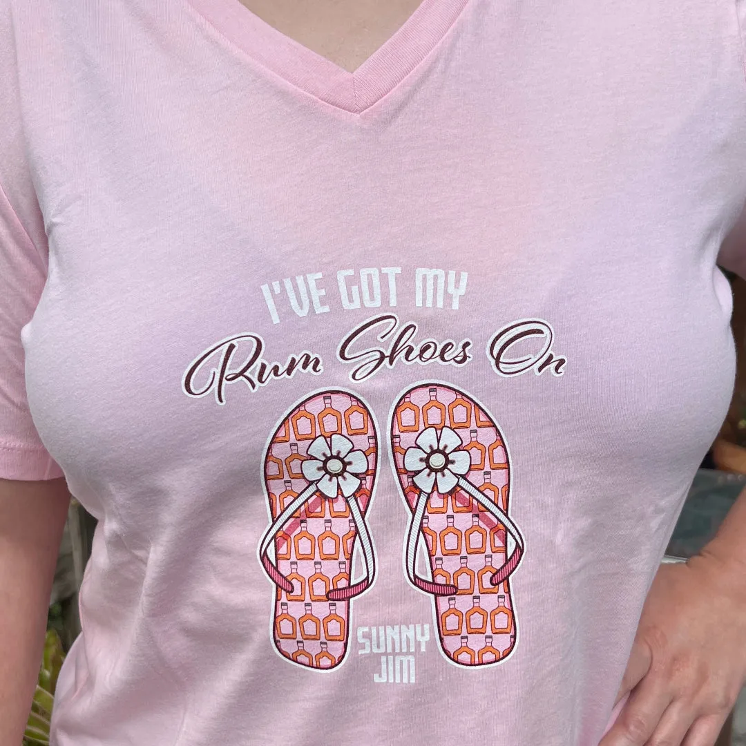 Rum Shoes, Ladies T-shirt