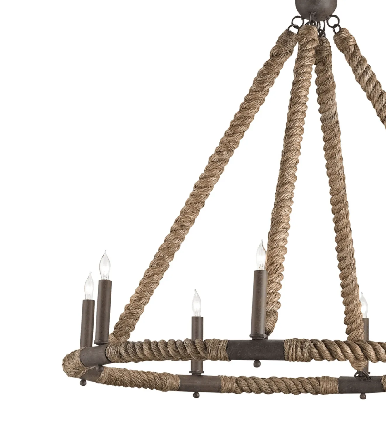 Sag Harbor Rope Chandelier