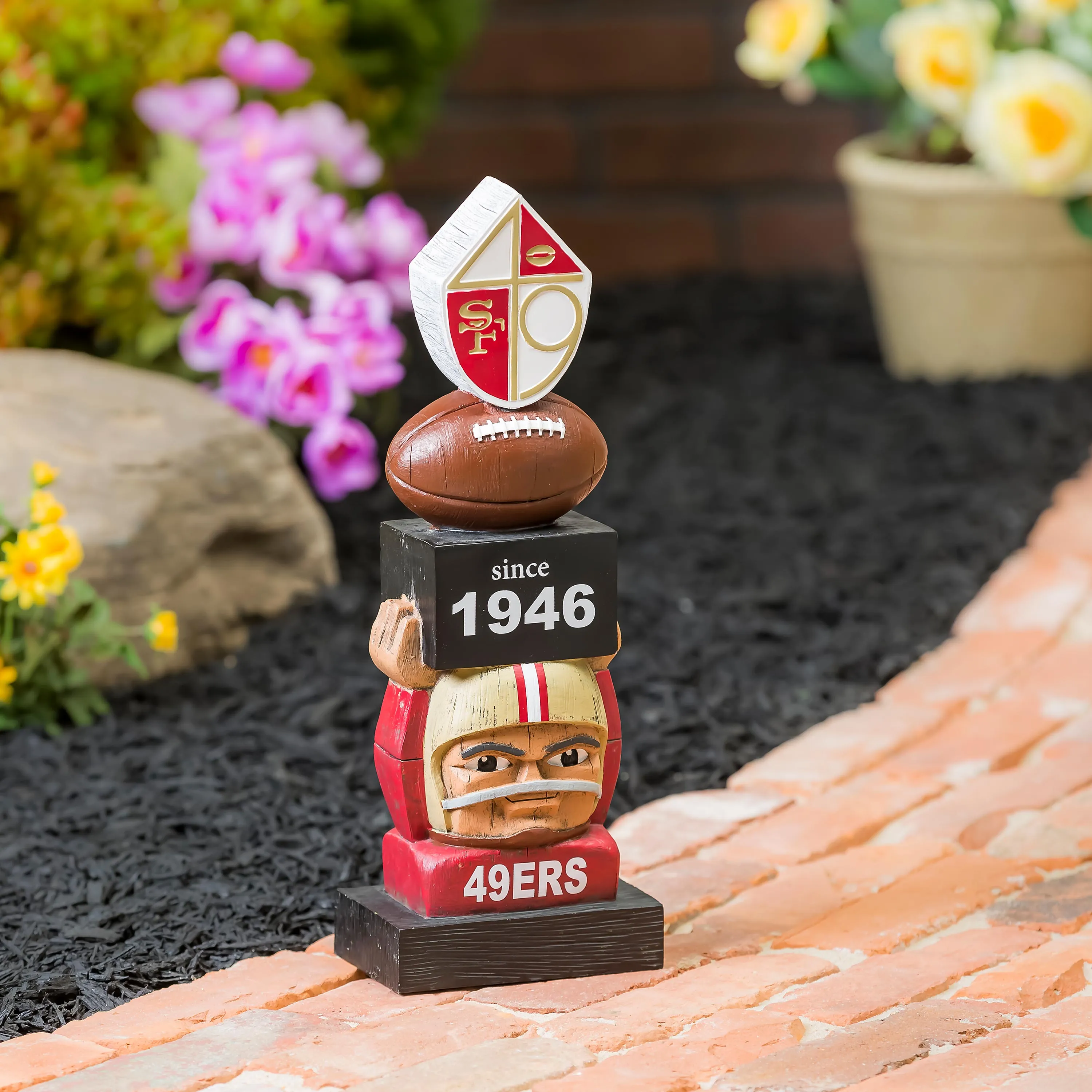 San Francisco 49ers, Vintage Garden Statue,84v3826tt