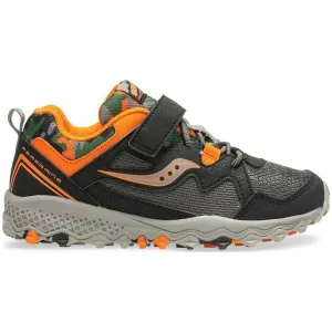 Saucony Black/Orange/Camo Peregrine Shield 2 A/C Children's/Youth Sneaker