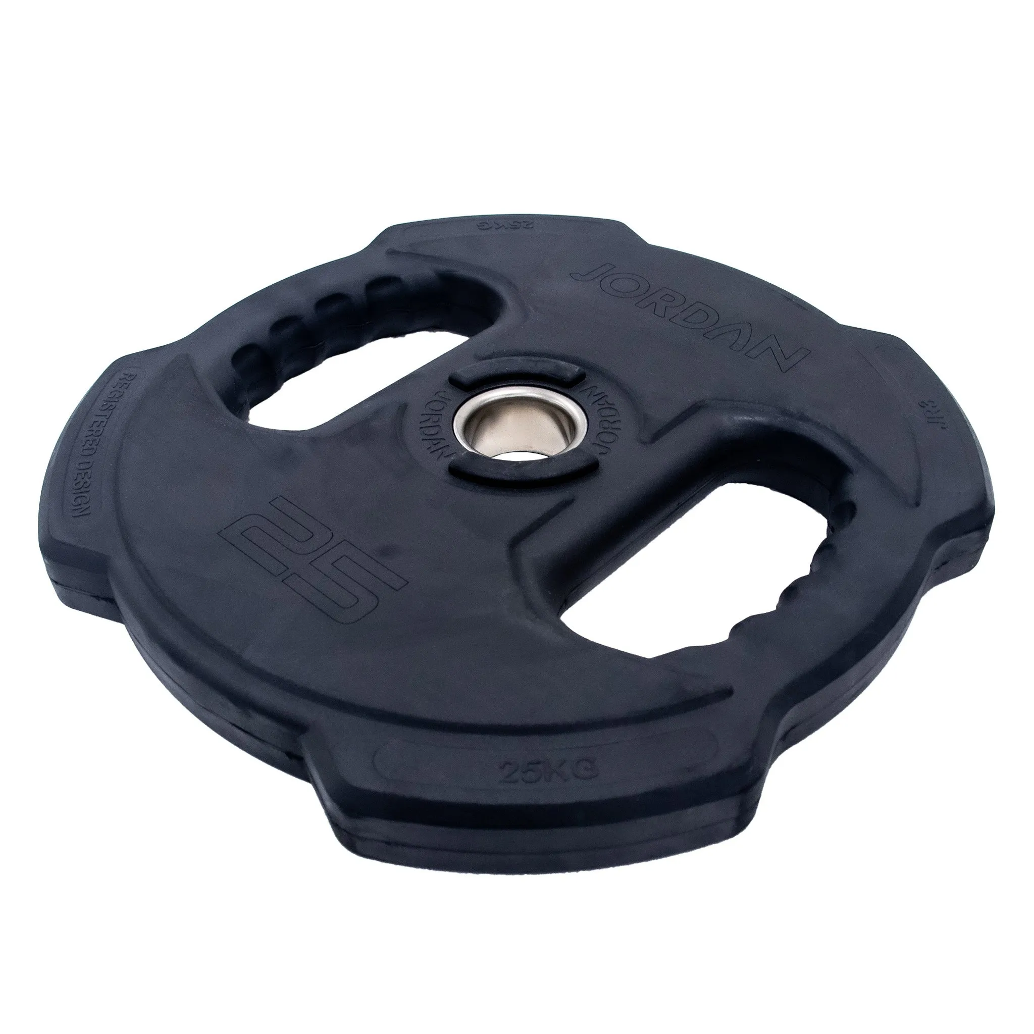 SAVE 50%! JORDAN® Ignite V2 Premium Rubber Olympic Weight Plates (Clearance)