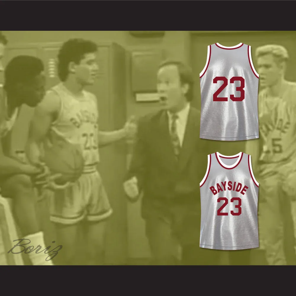 Saved By The Bell 23 Bayside Tigers Basketball Jersey