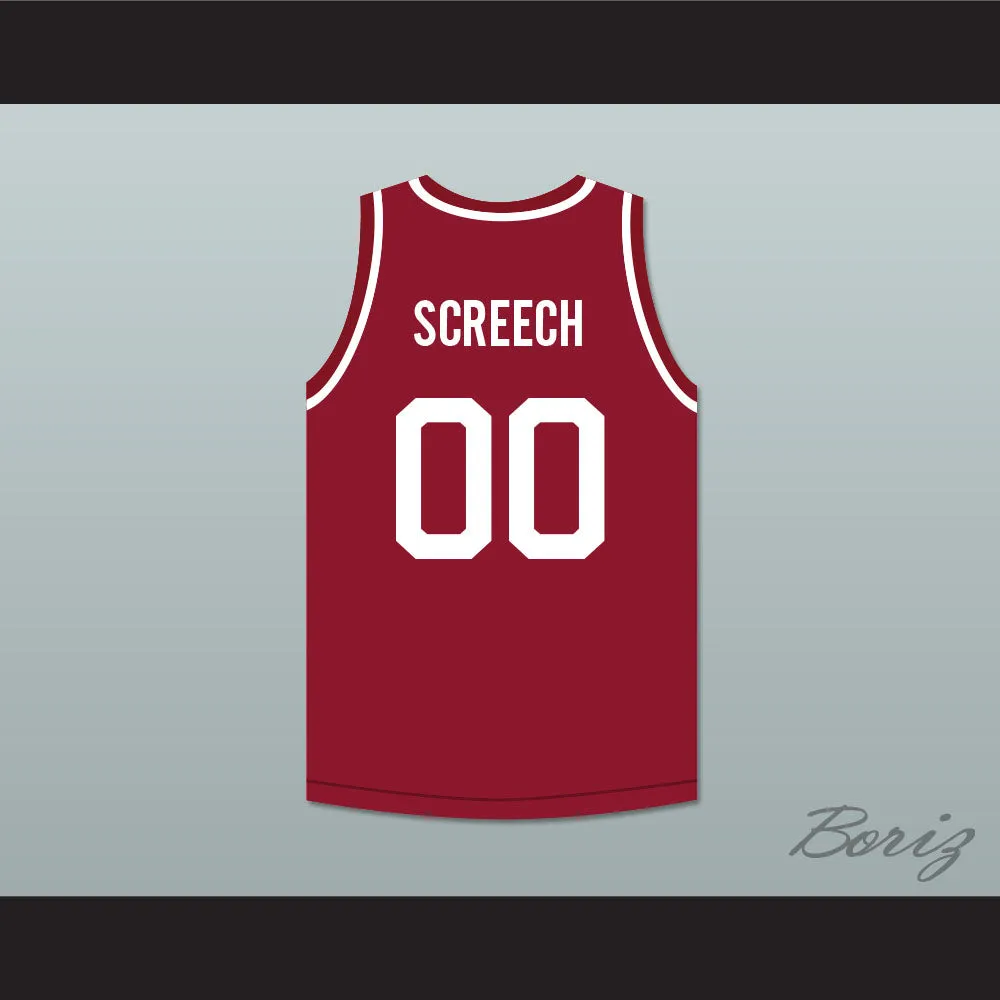 Saved By The Bell Screech 00 Bayside Tigers Basketball Jersey Away