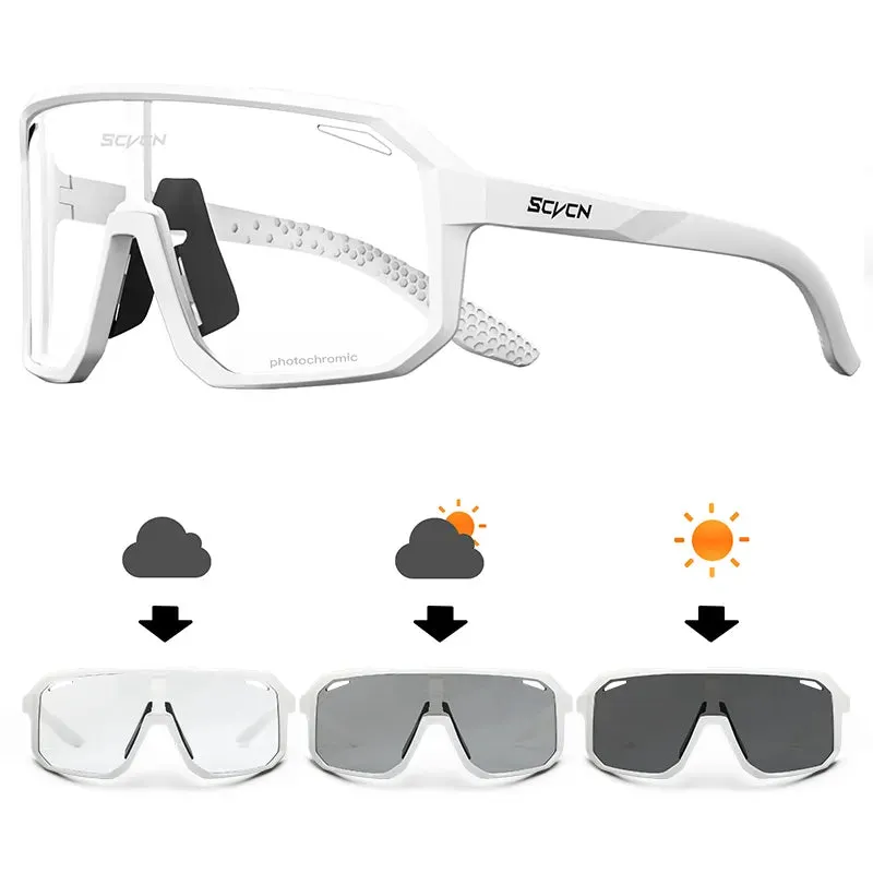 SCVCN MTB Cycling Glasses fishing Sports Running Driving Sunglasses UV400 Road