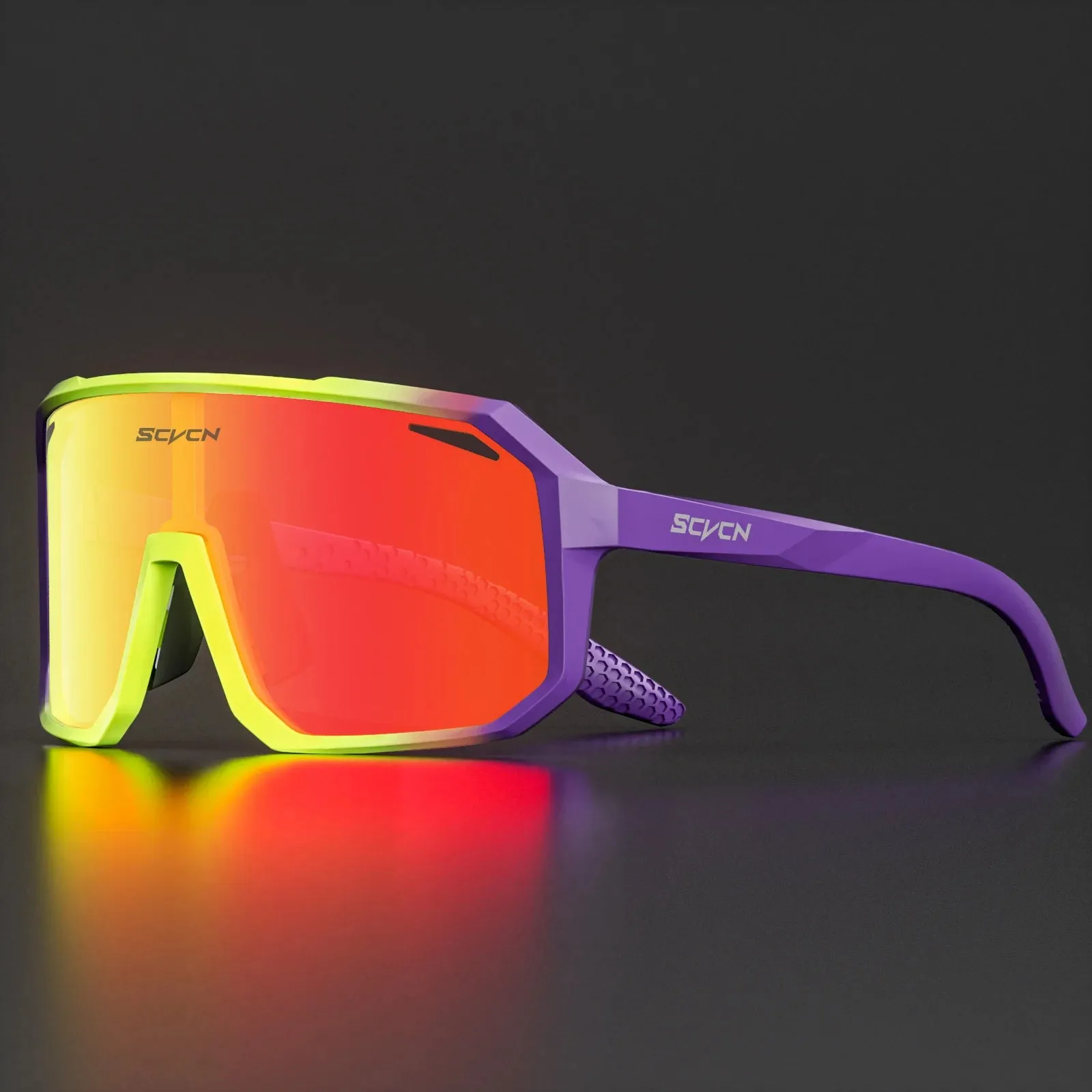 SCVCN MTB Cycling Glasses fishing Sports Running Driving Sunglasses UV400 Road