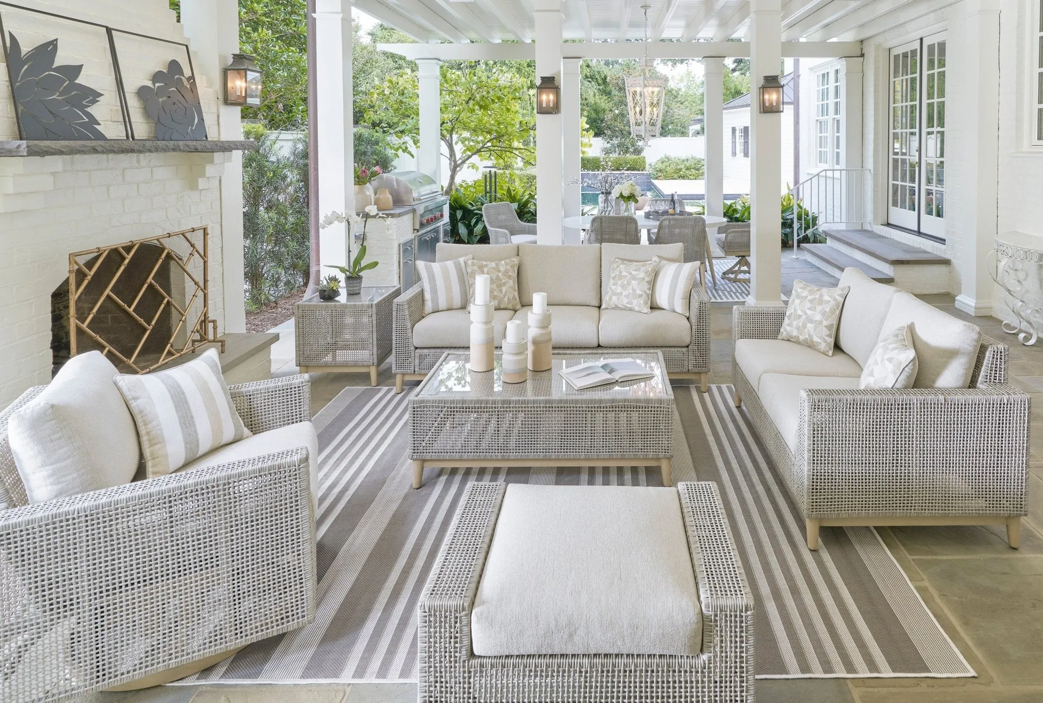 Seaton Creek Outdoor Seating Group (Sold Individually)