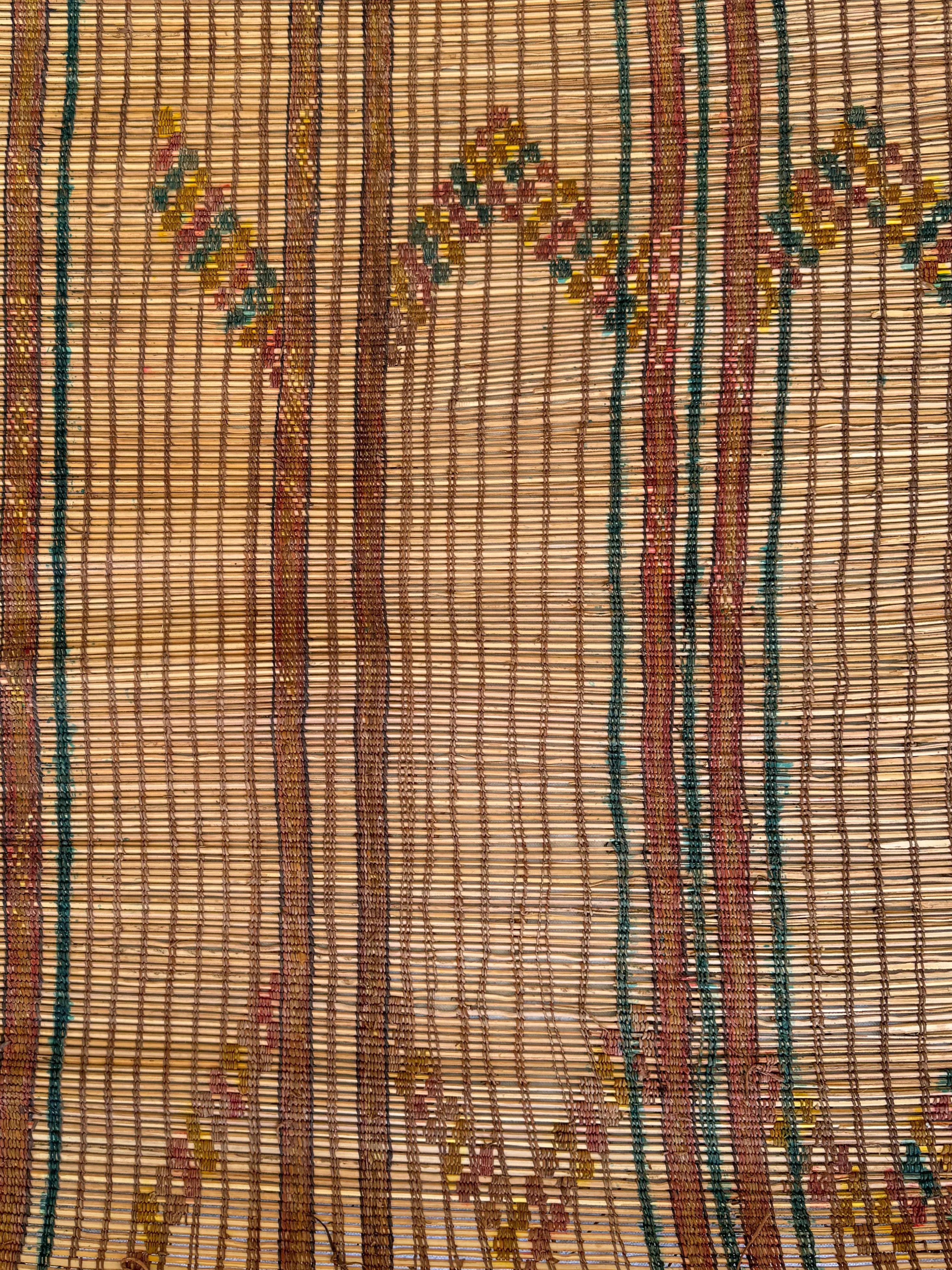 Ségou Tuareg Mat - Colorfully Symbolic