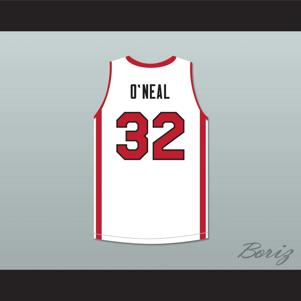 Shaquille O'Neal 32 White Basketball Jersey Scary Movie 4