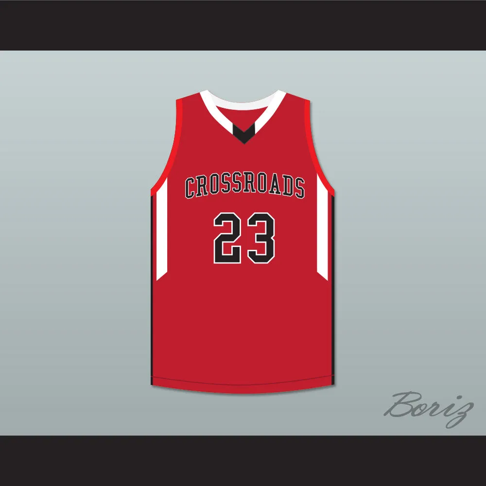 Shareef O'Neal 23 Crossroads School Roadrunners Red Basketball Jersey 1