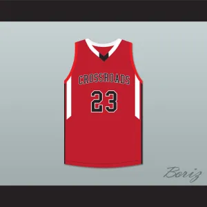 Shareef O'Neal 23 Crossroads School Roadrunners Red Basketball Jersey 1