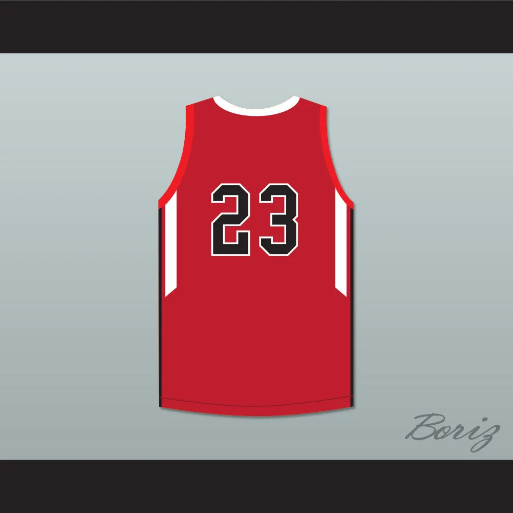 Shareef O'Neal 23 Crossroads School Roadrunners Red Basketball Jersey 1