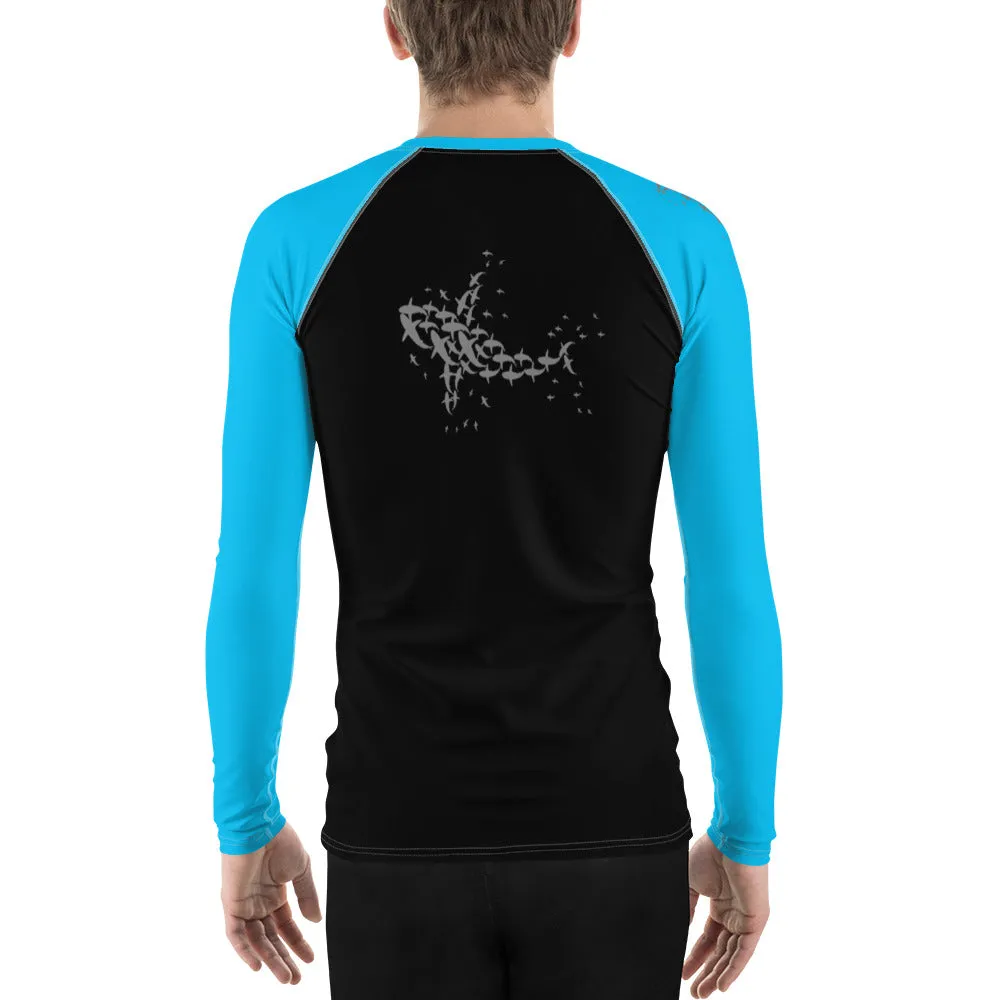 Sharks Everywhere Men's Rash Guard