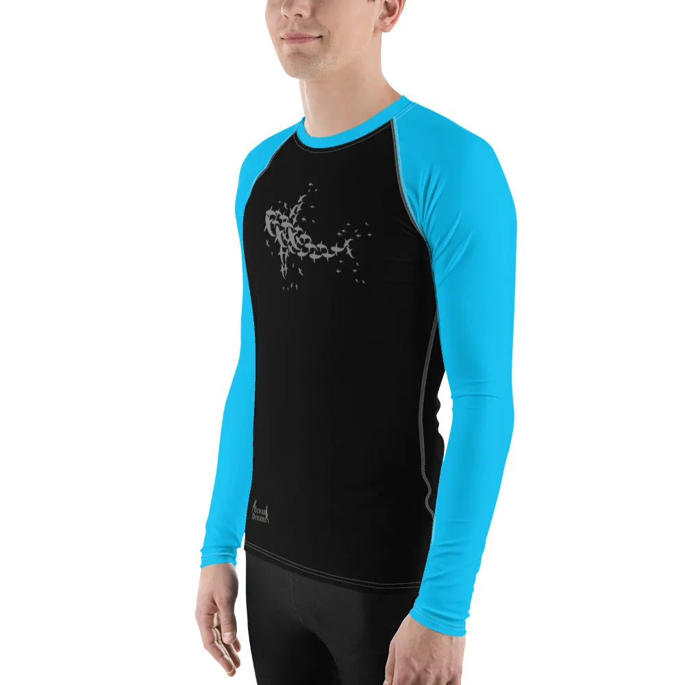 Sharks Everywhere Men's Rash Guard