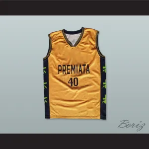 Shawn Kemp 40 Premiata Montegranaro Basketball Jersey