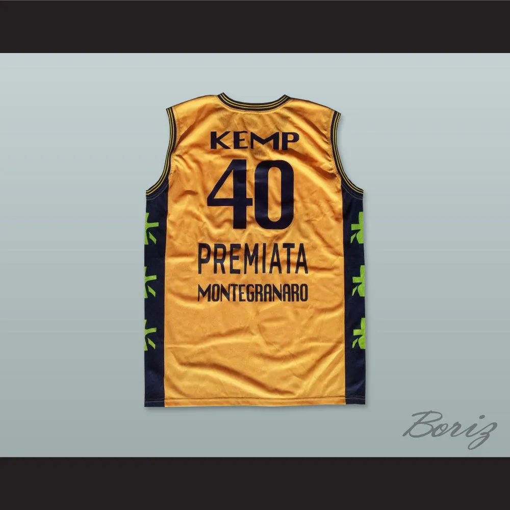 Shawn Kemp 40 Premiata Montegranaro Basketball Jersey