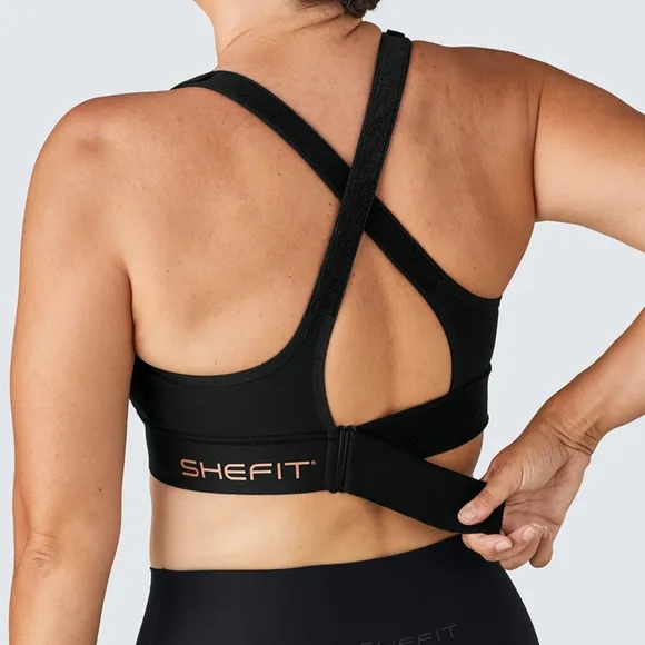 Shefit Ultimate Sports Bra®High Impact Size 1Luxe In Black