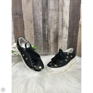 Shoes Sneakers By Cmc In Black & Gold, Size: 6.5