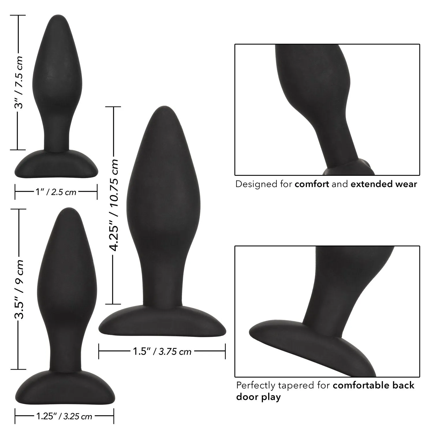 Silicone Anal Exerciser Kit™