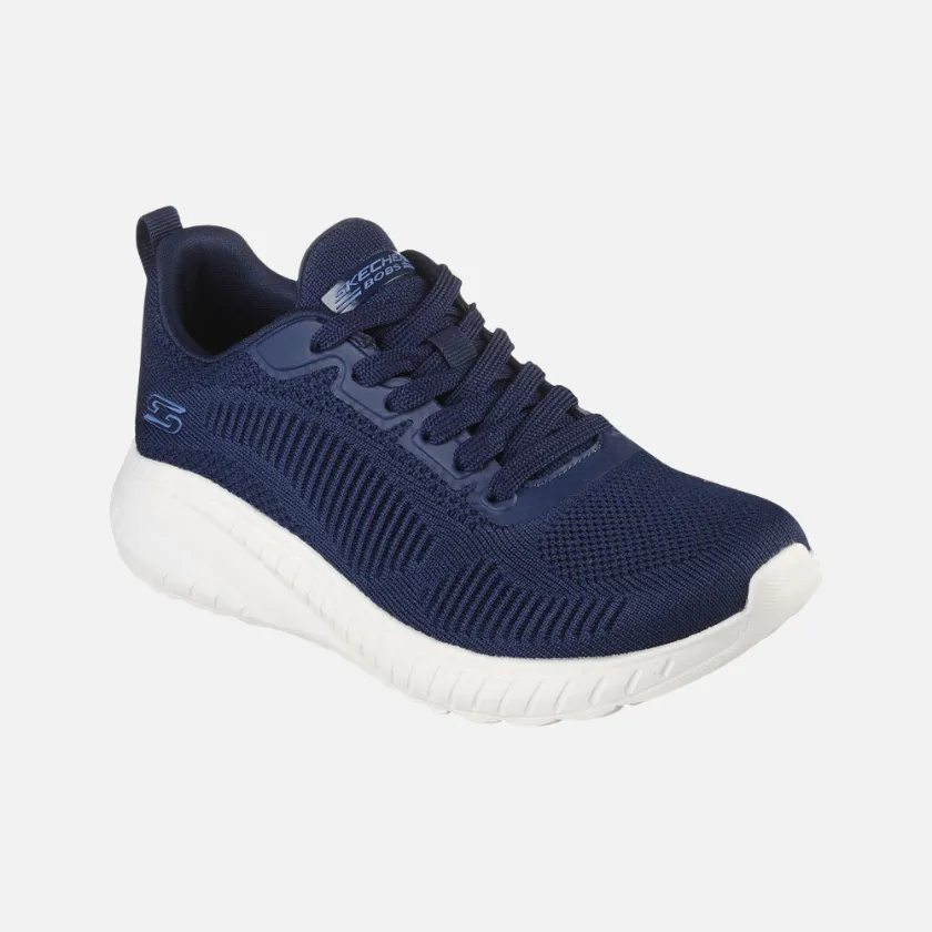 Skechers Bobs Sports Squad Chaos-Face Off Women's Running Shoes -Navy