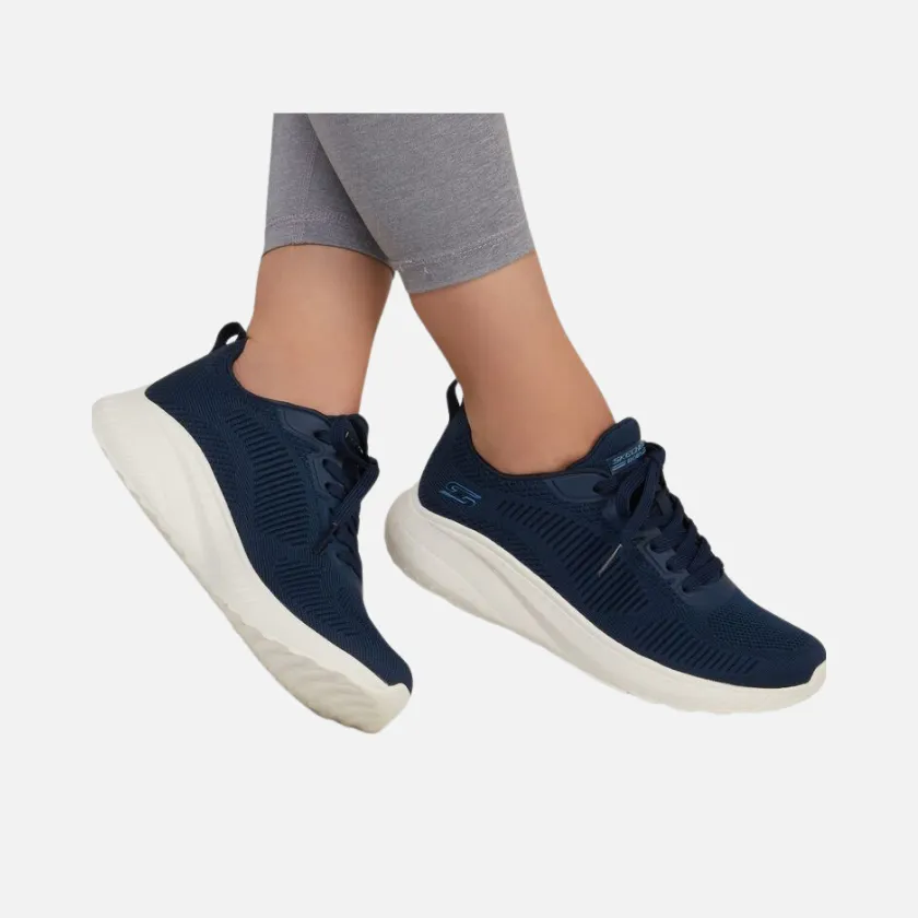Skechers Bobs Sports Squad Chaos-Face Off Women's Running Shoes -Navy